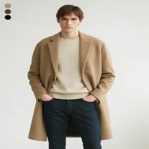 [HUM][HUM]남) 오버핏 롱코트 (H174M702A)