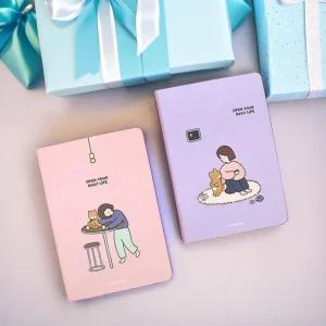핑크풋 보리 만년형 다이어리 플래너 먼슬리 스케줄러 계획표 일정 일기장 노트 수첩 양장