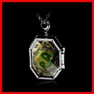 살라자르 슬리데린 로켓펜던트 목걸이 매직 호크룩스 코스프레 쥬얼리 남녀공용 팬