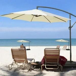 특대형 원형 폴딩 야외 카페 정원 홀딩 그늘 파라솔 (WFK1MDS)