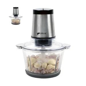 (제스트)허브 만능다지기 강화유리+스텐레스용기 2L 야채 탈피