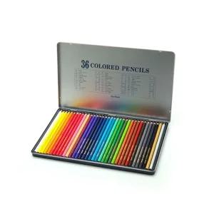 36색 넥스프로 색연필 틴케이스 미술색연필 컬러링
