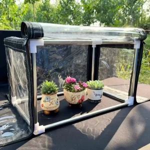 온실 가정용 조립식 하우스비닐 텃밭 야외 온실장 창고 실내