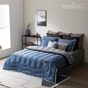 [더플레오]베이즌 극세사 차렵이불 3장 세트