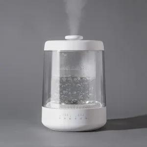 [내일도착] 루미글라스 퓨어 순수 스팀가열식가습기 수조분리형 신생아가습기 물멍가습기 4L