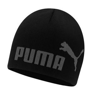푸마 PUMA 에센셜 미드 크라운 커프레스 비니 모자 블랙 026411-01