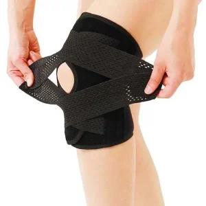 테이핑 무릎보호대 2p L 블랙 노인 강도조절 마라톤 스포츠 관절 등산 러닝 부상방지 축구 헬스 연골 노인