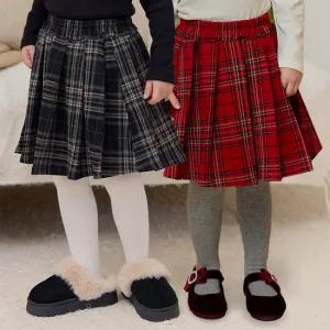 [베베쥬] 긱스체크스커트 (겨울신상)
