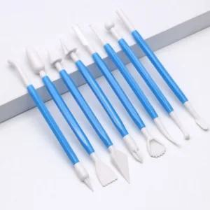 찰흙 지점토 폴리머 클레이 도구 공예 툴 8종