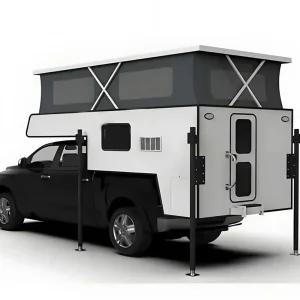 트럭캠퍼 전동 아웃트리거 캠핑 리프트 주차 카라반