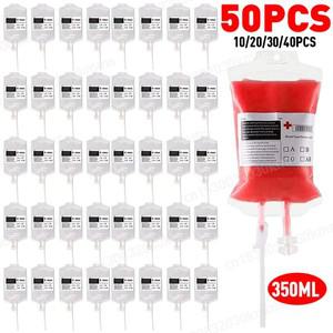 할로윈 혈액 가방 PVC 음료 가방 에너지 팩 뱀파이어 좀비 테마 파티 소품 공포 할로윈 파티 액세서리 1050