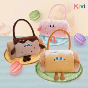 [보리보리/키즈비전]롤케이크담요 극세사 롤업 캐릭터이불  (산타포장주머니증정)