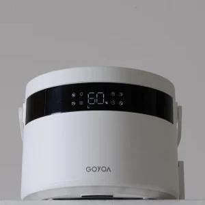 고요아 4L 대용량 스텐 가열식 가습기 올스텐 신생아 아기 가습기 화이트