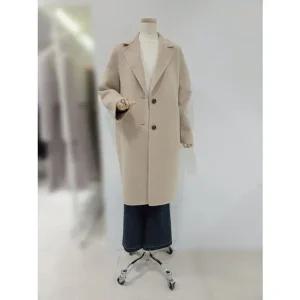 [갤러리아] [SOUP]구스등판 투버튼 핸드메이드 코트 SBBHC3C