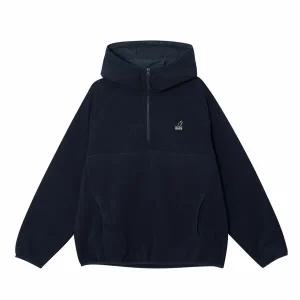 [캉골] 플리스 하프 집 후디 5165 네이비 (KRFCHY51650)