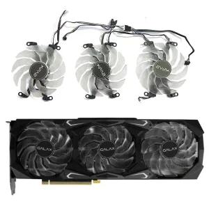 GPU 선풍기 갤럭시 호환 RTX3080 3080TI 3090 Xingyao 그래픽 카드 교체 선풍기 적합 4 핀 89mm