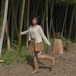 [빅사이즈]이블렛 마덴프 스웨이드 셔링 큐롯팬츠 제이스타일