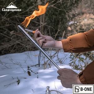 캠핑문 XD-6-NE 토치 스프레이 건 야외 스테인리스 스틸 화염 바베큐 포인트 카본 장비