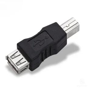 USB A타입 to B타입 변환젠더 프린터기 복합기 연결잭 컨버터 단자 암수잭 포트 어댑터 커넥터 암수 빈경