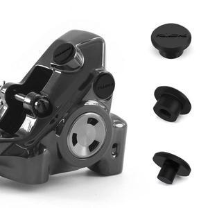 4개입 방진 브레이크 충전 노즐 캡 DIY 수리용 유압 디스크 블리드 스크류 시마노용