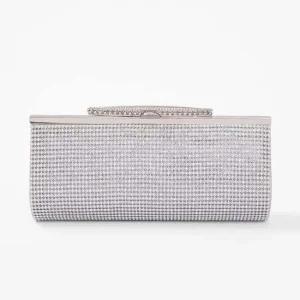 헤이든 럭셔리 클러치백(실버) 결혼식 파티가방 크로스백 토트백 핸드백 클러치백 파티가방