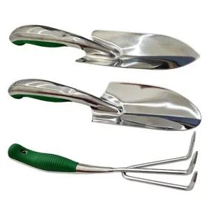 고품질 스텐 모종삽 3종세트 분갈이삽 원예도구 포획망 포획틀 구...