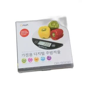 [골드스마일]가정용 전자저울 이유식 계량 원형 미니저울