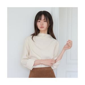 엽페 PLEATED LONG SHIRT