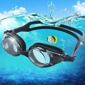 키밍 실리콘 성인 수경 수영 물안경 고글 바다 연습용 W727ED0