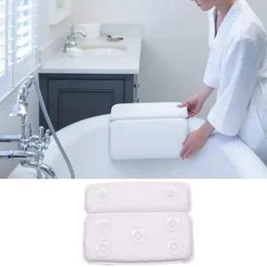 키밍 접이식 욕조베개 방수쿠션 호텔 가정 미끄럼방지 WFGJMQ1