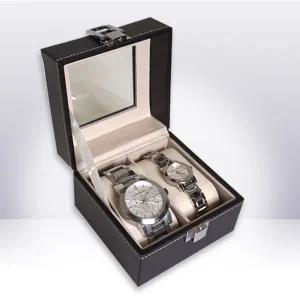 2구시계함 고급시계케이스 액세서리보관함 고급보관함