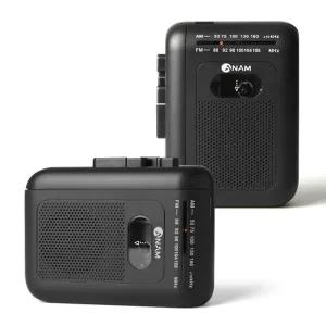 아남 카세트플레이어 휴대용 오토리버스 녹음 라디오