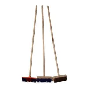 바닥청소용 다용도 PVC 자루각솔 120cm 봉솔 바닥청소용품 청소브러쉬 세척솔 자루각솔 봉솔