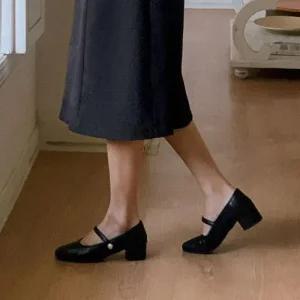 [SBFVBPH]장식 여성 미들힐 메리제인 드레스업 5FW