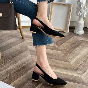 [SW50BA4]가을 구두 미들힐 데이트 신발