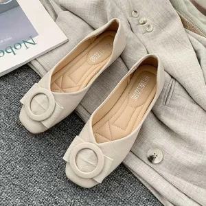 [S3353A5]플랫 슈즈 단화 원피스 구두 패션