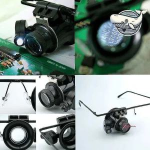 정밀 확대경 확대안경 외눈 모니터 작업용 루페rst220