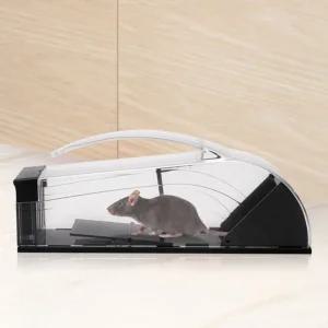 키밍 터널형 쥐트랩 손잡이 끈근이 쥐덫 망두더지제거 돌이 제거기 끈끈이약 자동문 마우스 통로 실내 실외