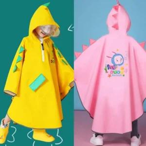 캐릭터 유아 레인코트 아동 우비 판초우의 초키즈 어린이 어린이의 여아 우의 남아초