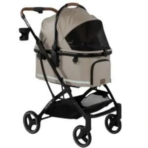 낫쏘빅 고양이 유모차 개모차 아로아플러스3 베이지