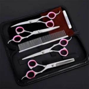 티티펫 애견 미용 가위 5종 세트반려 애완용 강아지 털정리 용이발 용가 기구