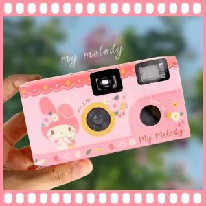 마이멜로디 카메라여행 기록 일회용필름 선물용 감성 일회용 산리오산리오일회용카메라
