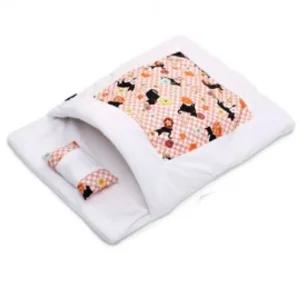 (펫라이프)네코세카이 캣 배딩 (핑크)베 이불 고양이 담요 침낭 반려동물