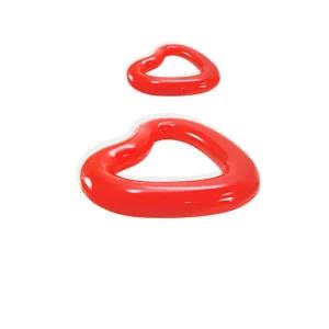 수영장에서 사용하는 하트 모양 물놀이 튜브 X 2개입해수욕장 바닷가 워터파크 즐거운이 비치 바다 이준비