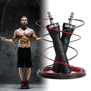 복싱 선수용 더블 와이어 줄넘기전문가 헬스 길이조절 스포츠 용줄넘기 헬스용