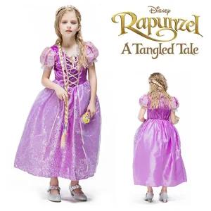 한중 라푼젤 드레스 A 3종세트 (택1)유아옷 공주 할로윈 연주회 여아 코스프레 동원피스 의류