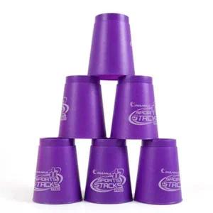 [셀러에이드]컵쌓기 스택스 스피드컵쌓기 퍼플 컵쌓기놀이 프로