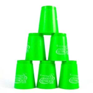 [셀러에이드]스피드컵쌓기 컵쌓기 컵쌓기놀이 스택스 프로 그린