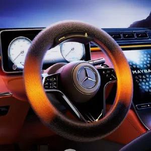 적용 충전식 무선 전기 열선 핸들 커버 스티어링 휠 겨울 벨벳 열선핸들 운전대 커버 차핸들 자동차 핸들 교체