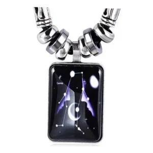 목걸이 행운 크리스탈 쌍둥이자리 별자리-WFHJ50P